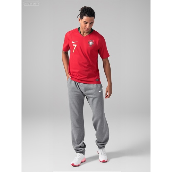 Nike Portugal 2018 Ronaldo #7 Home Stadium Jersey (US XXL Size) -‎ 893877-687